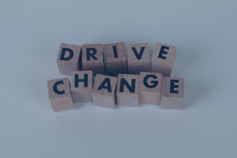 Drive Change Blue